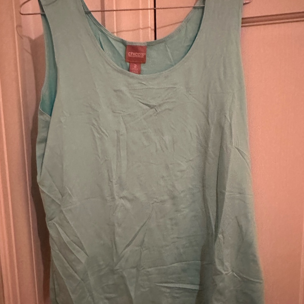 Chico's Light Blue Tank Top